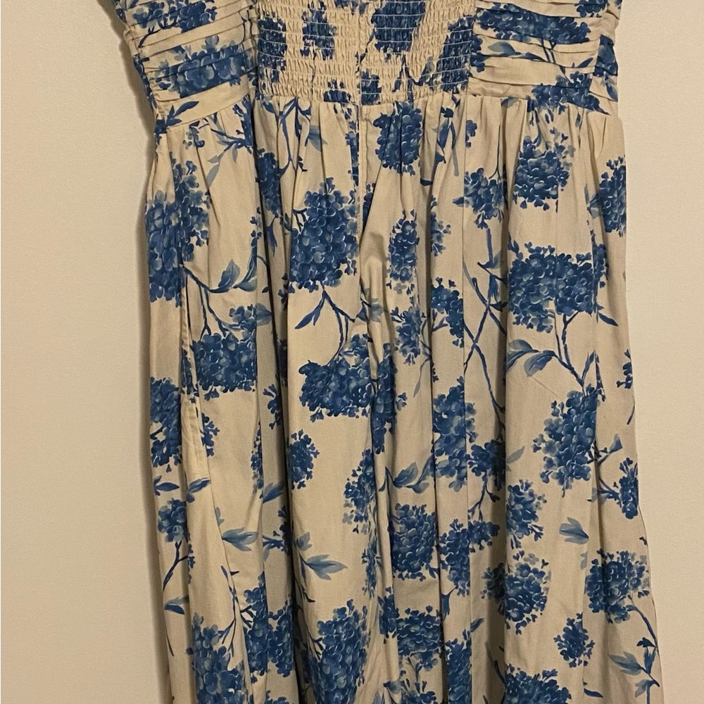 A&F Emerson Poplin Wide Strap Midi Dress - Picture 6 of 8